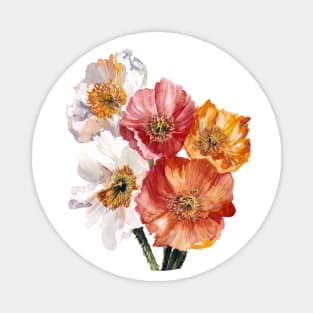 Poppy Explosion Magnet